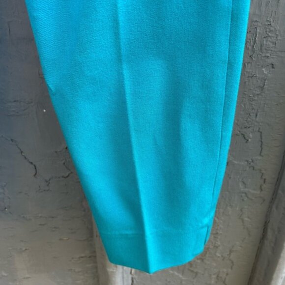 Banana Republic Blue Sloan Pant, size 4S - Picture 3 of 11